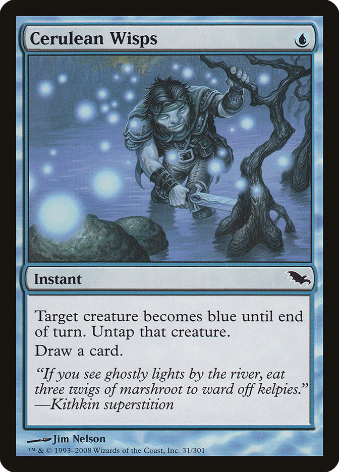 Cerulean Wisps [Shadowmoor] | Shuffle n Cut Hobbies & Games