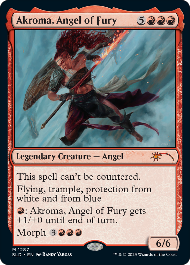 Akroma, Angel of Fury [Secret Lair Drop Series] | Shuffle n Cut Hobbies & Games