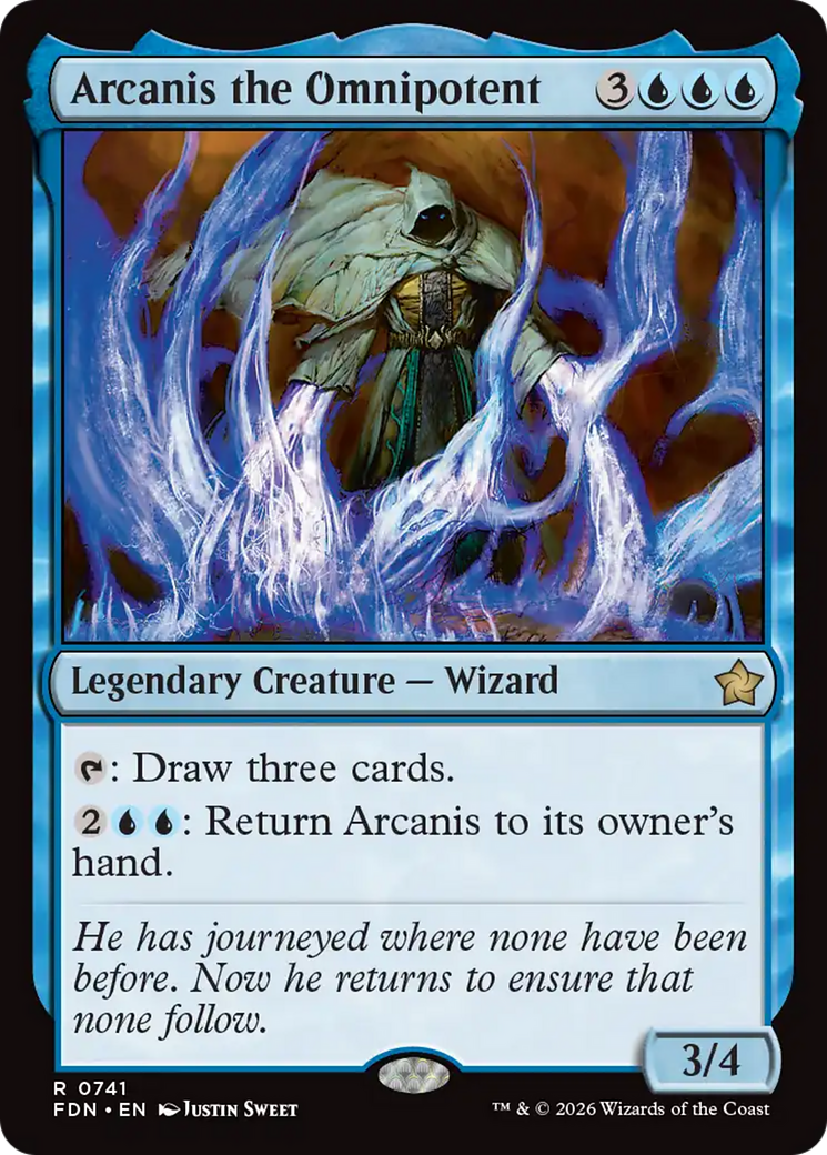 Arcanis the Omnipotent (0741) [Foundations] | Shuffle n Cut Hobbies & Games