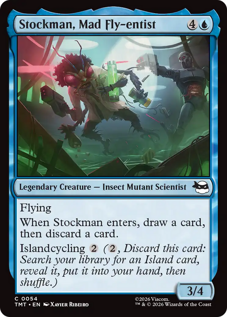 Stockman, Mad Fly-entist [Teenage Mutant Ninja Turtles] | Shuffle n Cut Hobbies & Games