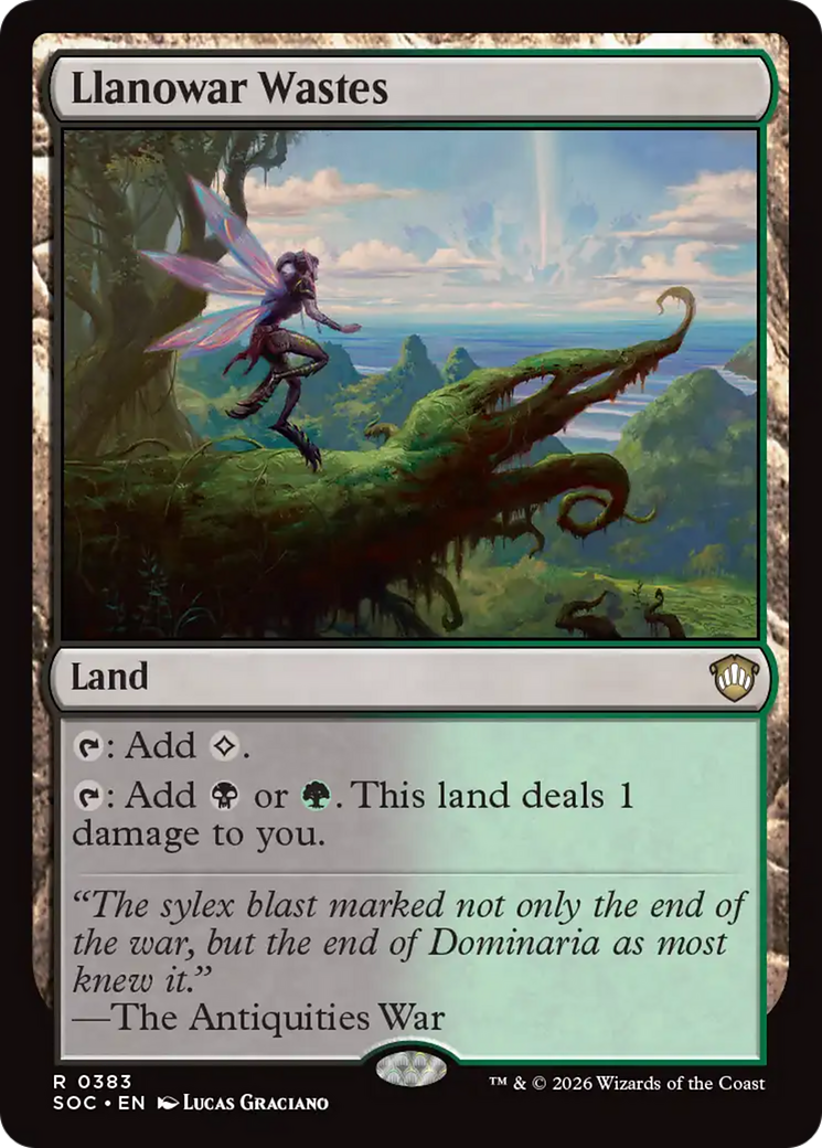 Llanowar Wastes [Secrets of Strixhaven Commander] | Shuffle n Cut Hobbies & Games