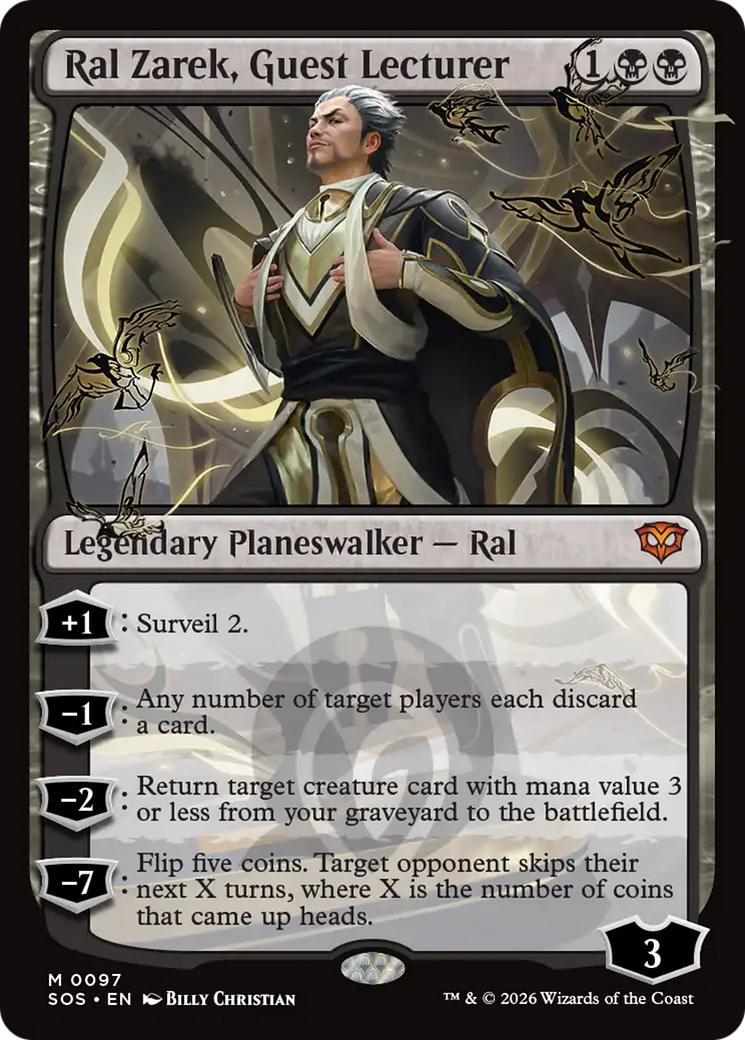 Ral Zarek, Guest Lecturer [Secrets of Strixhaven] | Shuffle n Cut Hobbies & Games