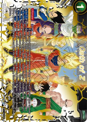 Oath of Z (BT17-149) [Ultimate Squad] | Shuffle n Cut Hobbies & Games