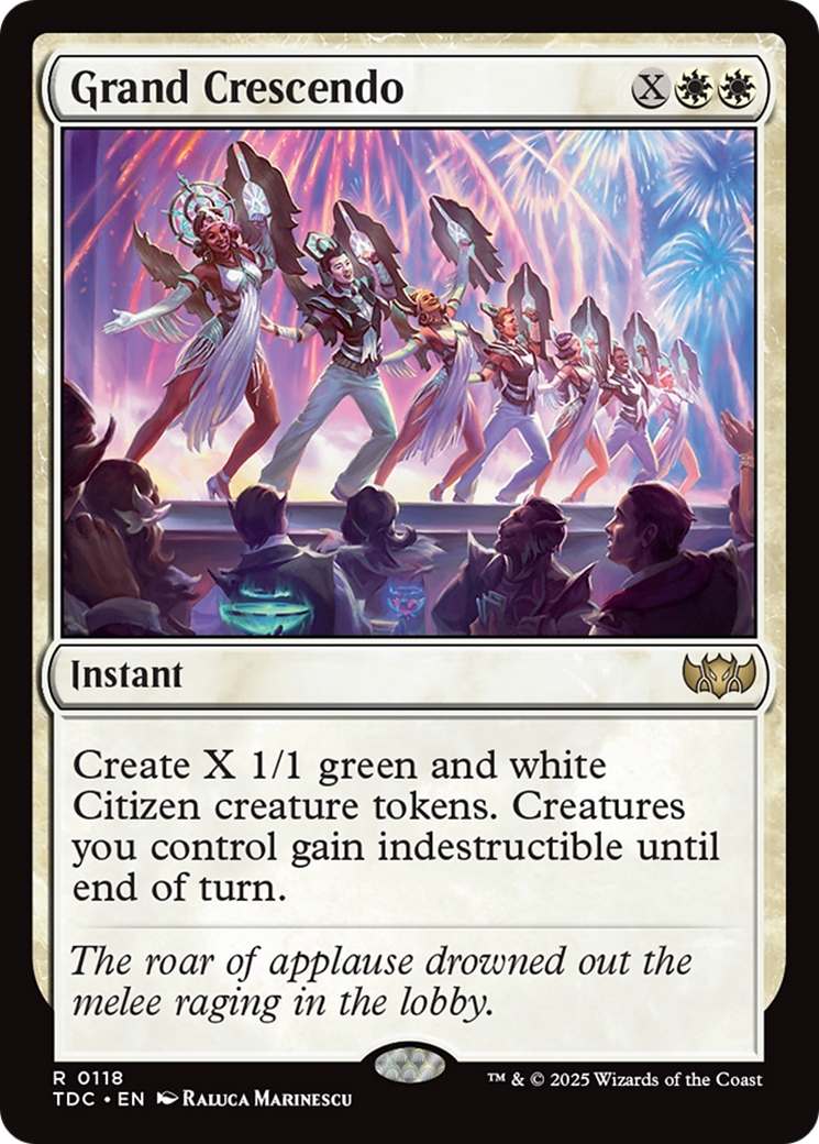 Grand Crescendo [Tarkir: Dragonstorm Commander] | Shuffle n Cut Hobbies & Games