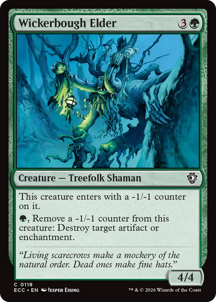 Wickerbough Elder [Lorwyn Eclipsed Commander] | Shuffle n Cut Hobbies & Games
