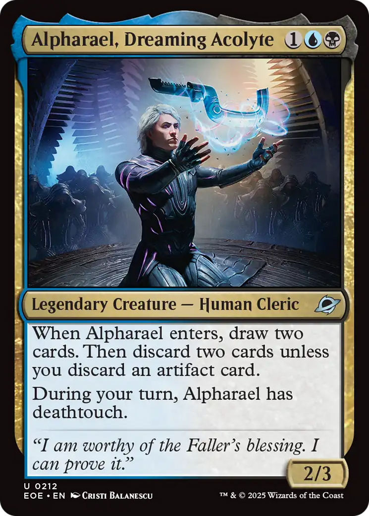 Alpharael, Dreaming Acolyte [Edge of Eternities] | Shuffle n Cut Hobbies & Games
