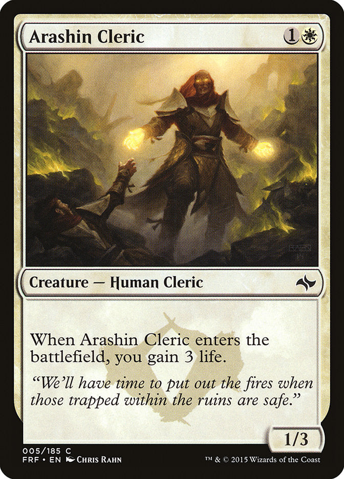 Arashin Cleric [Fate Reforged] | Shuffle n Cut Hobbies & Games