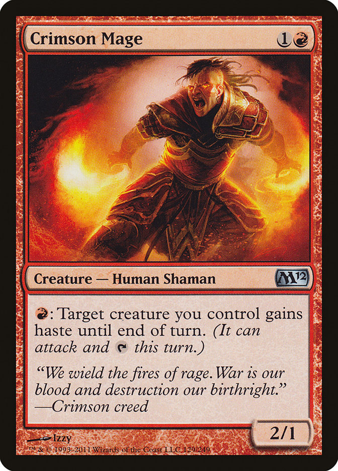 Crimson Mage [Magic 2012] | Shuffle n Cut Hobbies & Games