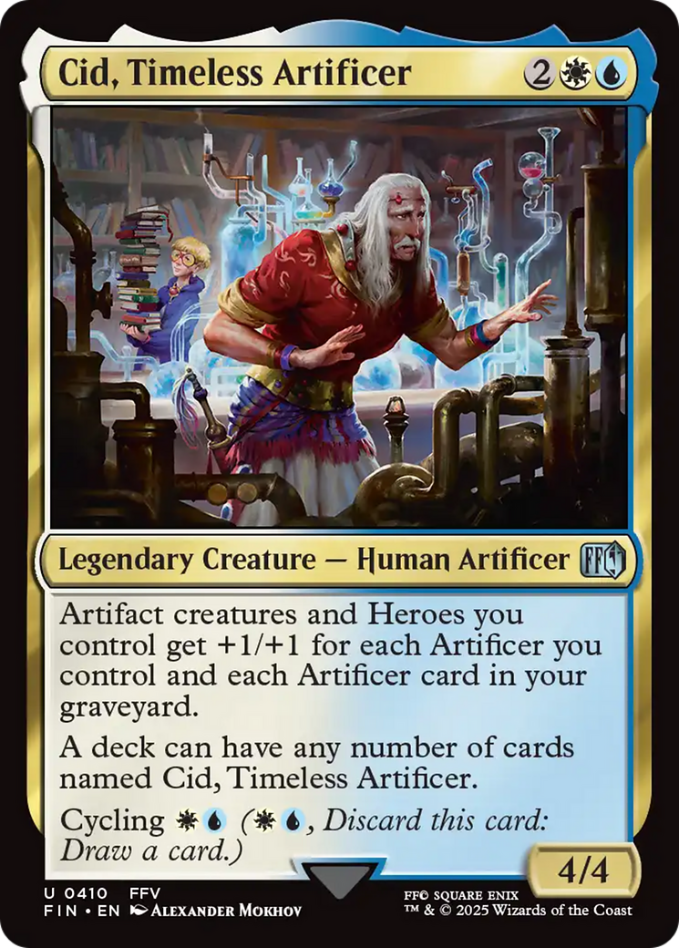 Cid, Timeless Artificer (0410) [FINAL FANTASY] | Shuffle n Cut Hobbies & Games