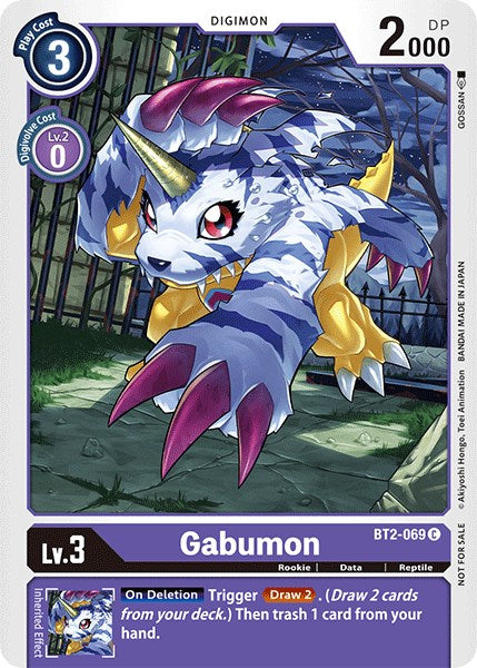 Gabumon [BT2-069] (Official Tournament Pack Vol.3) [Release Special Booster Promos] | Shuffle n Cut Hobbies & Games