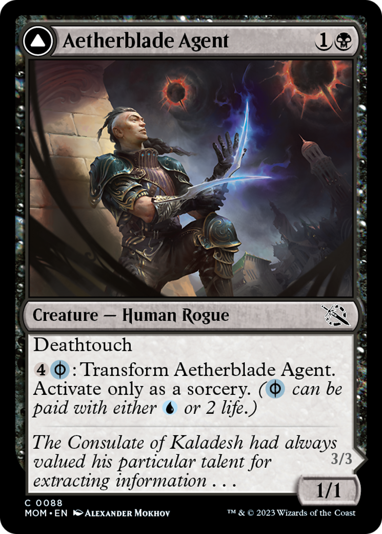 Aetherblade Agent // Gitaxian Mindstinger [March of the Machine] | Shuffle n Cut Hobbies & Games