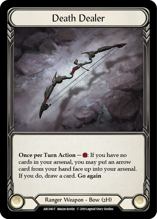 Viserai // Death Dealer [ARC076-T // ARC040-T] (Arcane Rising)  1st Edition Normal | Shuffle n Cut Hobbies & Games