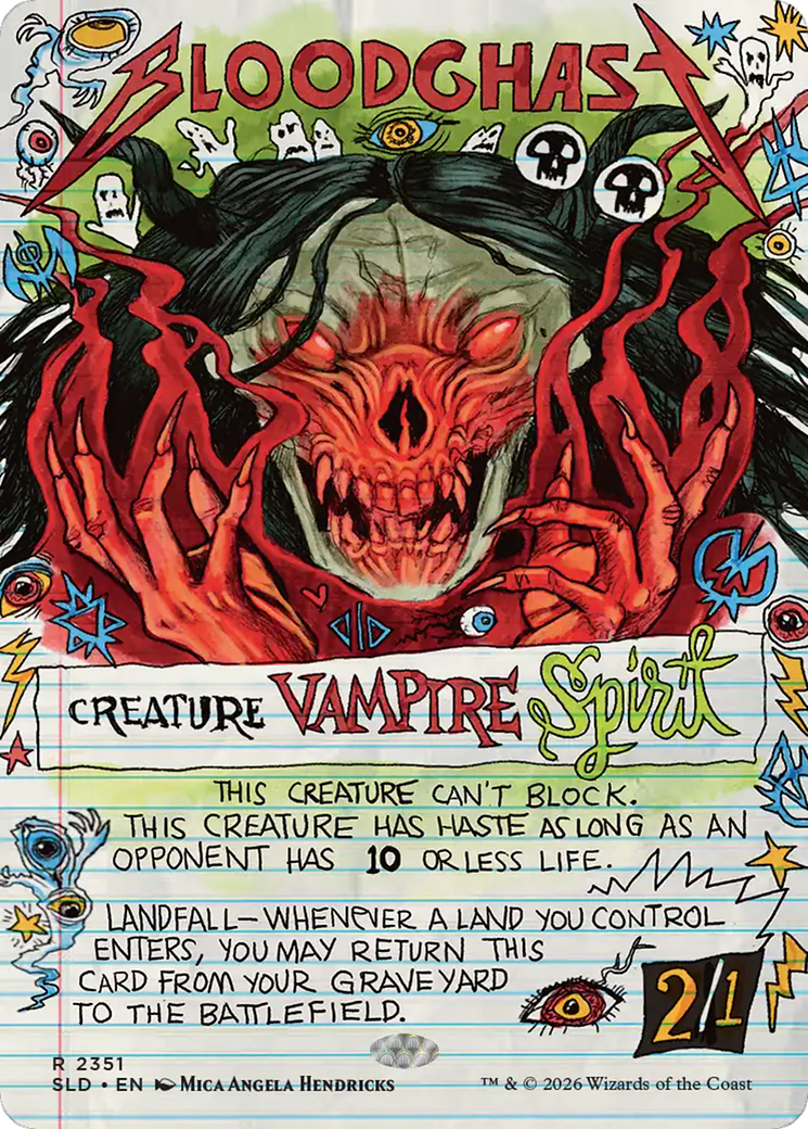 Bloodghast (2351) [Secret Lair Drop Series] | Shuffle n Cut Hobbies & Games