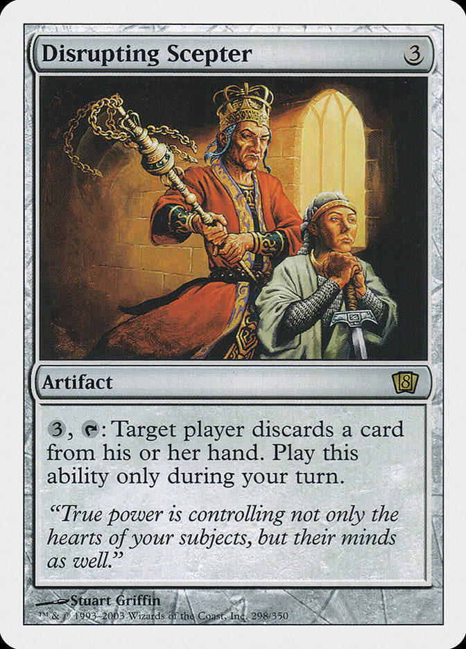 Disrupting Scepter [Eighth Edition] | Shuffle n Cut Hobbies & Games