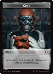Copy (017) // Wall (019) Double-Sided Token (Surge Foil) [Marvel Super Heroes Commander Tokens] | Shuffle n Cut Hobbies & Games