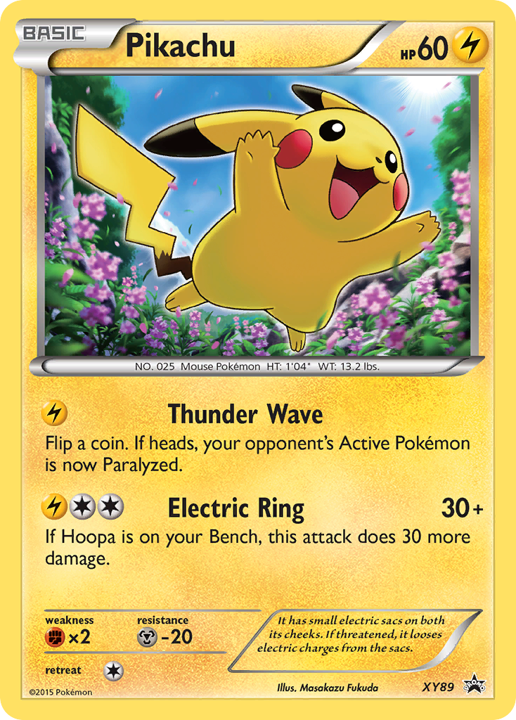 Pikachu (XY89) (Collector Chest) [XY: Black Star Promos] | Shuffle n Cut Hobbies & Games