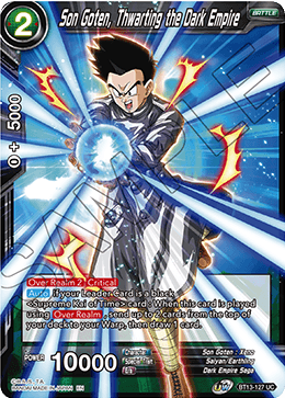 Son Goten, Thwarting the Dark Empire (Uncommon) (BT13-127) [Supreme Rivalry] | Shuffle n Cut Hobbies & Games