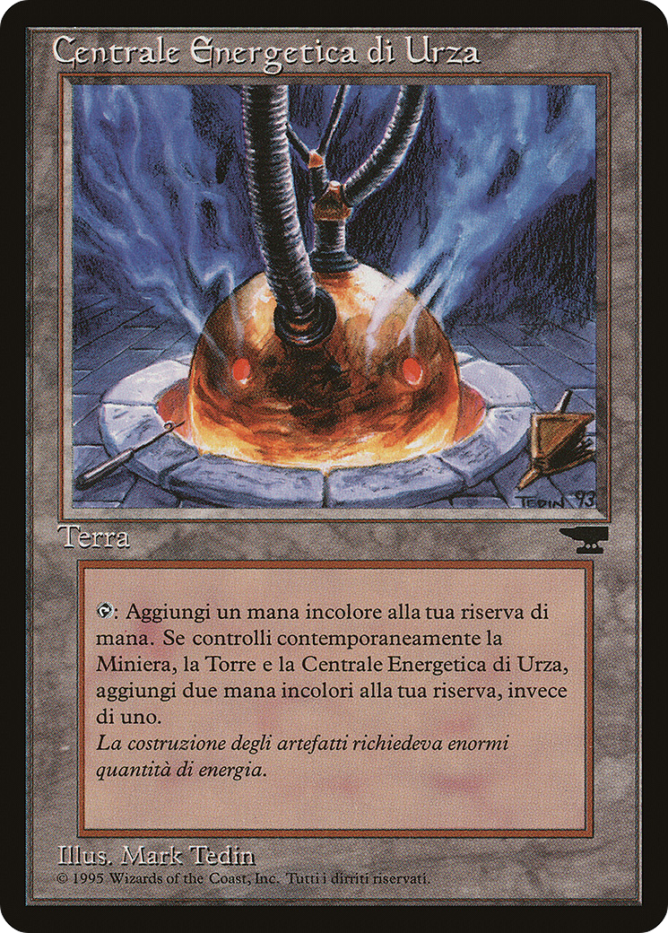 Urza's Power Plant (Columns) (Italian) - "Centrale Energetica di Urza" [Renaissance] | Shuffle n Cut Hobbies & Games