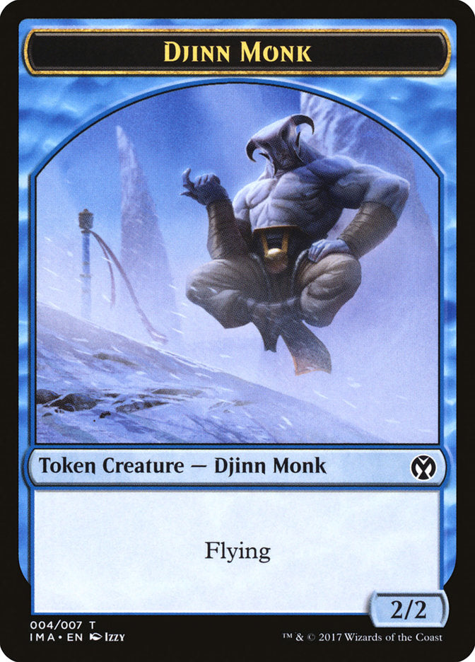 Djinn Monk Token [Iconic Masters Tokens] | Shuffle n Cut Hobbies & Games