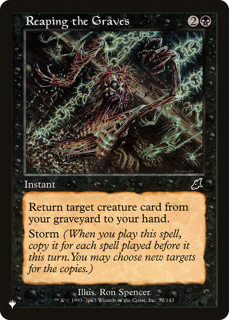 Reaping the Graves [The List] | Shuffle n Cut Hobbies & Games