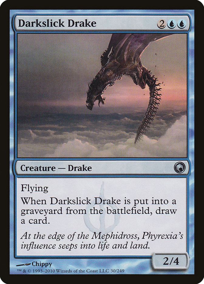 Darkslick Drake [Scars of Mirrodin] | Shuffle n Cut Hobbies & Games