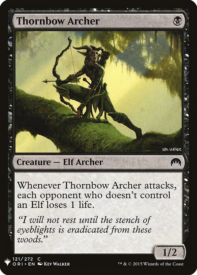 Thornbow Archer [Mystery Booster] | Shuffle n Cut Hobbies & Games