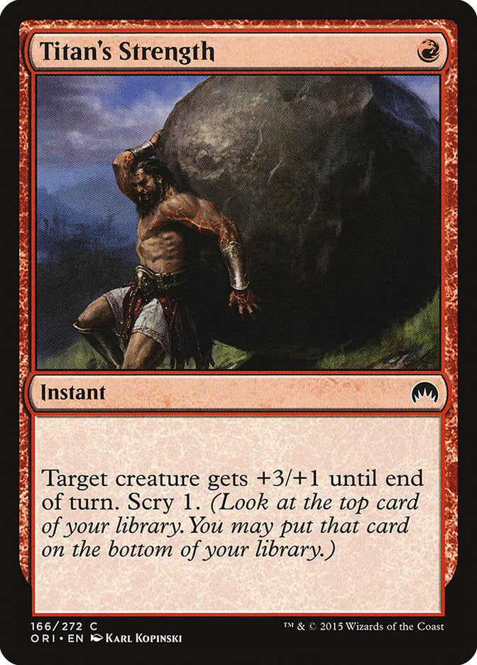 Titan's Strength [Magic Origins] | Shuffle n Cut Hobbies & Games