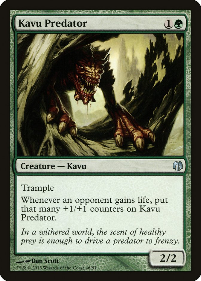 Kavu Predator [Duel Decks: Heroes vs. Monsters] | Shuffle n Cut Hobbies & Games