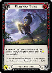 Rising Knee Thrust (Red) [U-WTR104] (Welcome to Rathe Unlimited)  Unlimited Normal | Shuffle n Cut Hobbies & Games