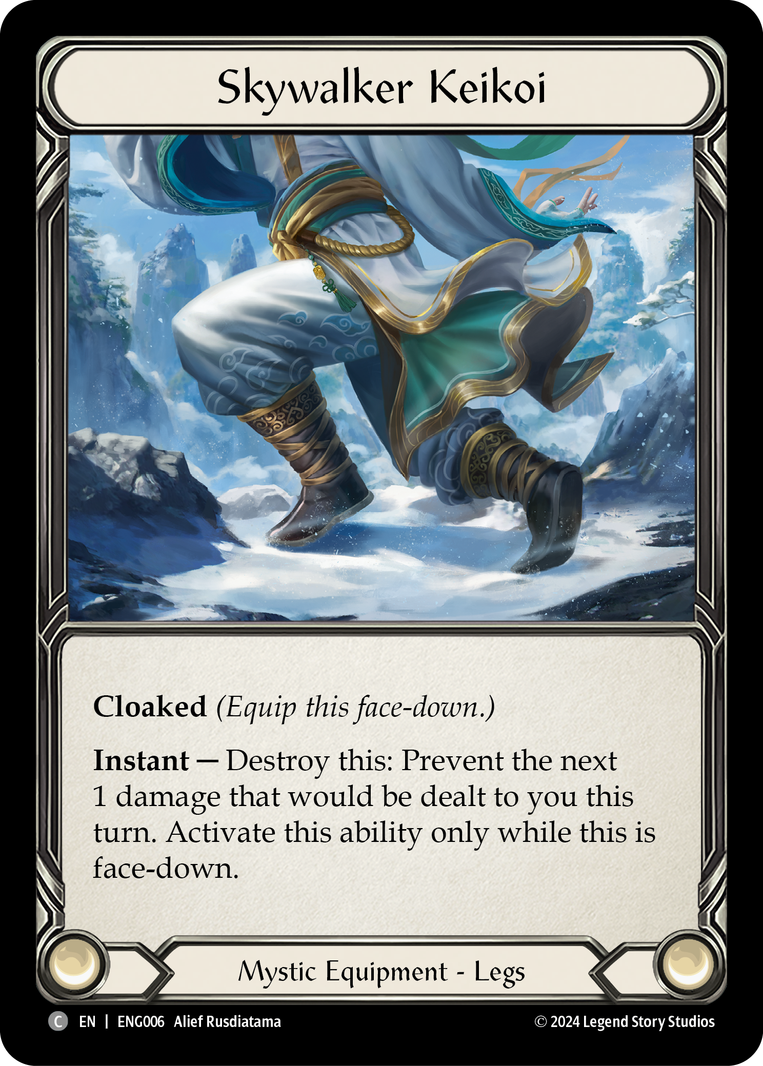 Skywalker Keikoi [ENG006] (Part the Mistveil Enigma Blitz Deck) | Shuffle n Cut Hobbies & Games