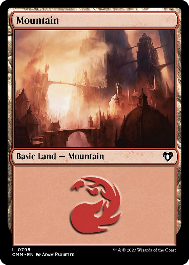 Mountain (795) [Commander Masters] | Shuffle n Cut Hobbies & Games