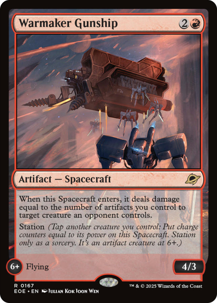 Warmaker Gunship [Edge of Eternities] | Shuffle n Cut Hobbies & Games