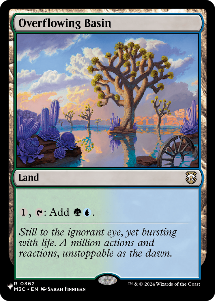 Overflowing Basin (M3C) [The List] | Shuffle n Cut Hobbies & Games