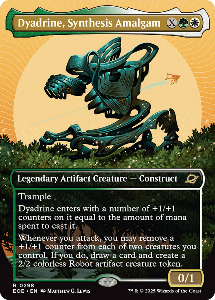 Dyadrine, Synthesis Amalgam (Borderless) [Edge of Eternities] | Shuffle n Cut Hobbies & Games