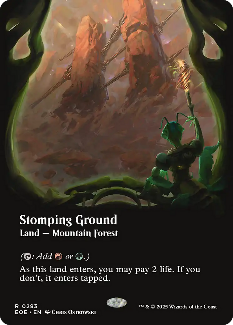 Stomping Ground (Borderless) [Edge of Eternities] | Shuffle n Cut Hobbies & Games