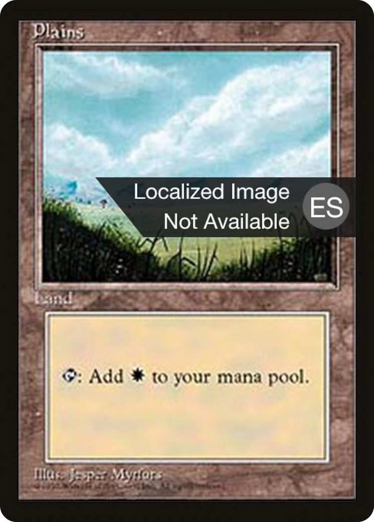 Plains (A) [Fourth Edition (Foreign Black Border)] | Shuffle n Cut Hobbies & Games