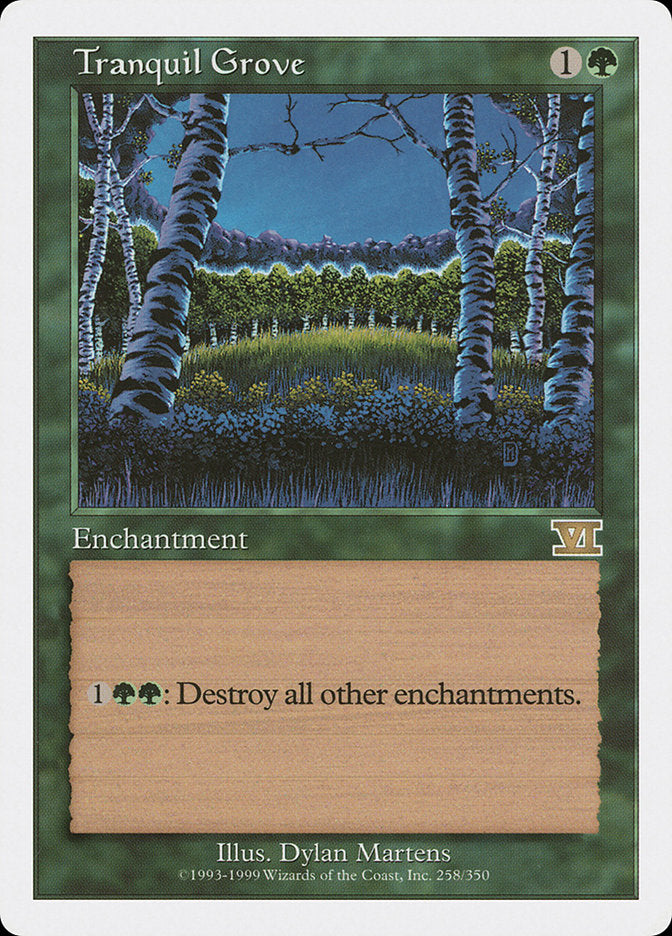 Tranquil Grove [Classic Sixth Edition] | Shuffle n Cut Hobbies & Games