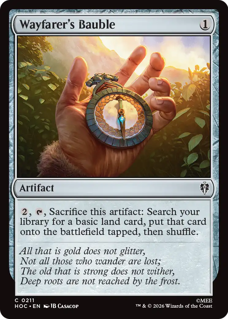 Wayfarer's Bauble [The Hobbit: Eternal-Legal] | Shuffle n Cut Hobbies & Games