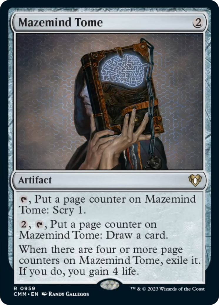 Mazemind Tome [Commander Masters] | Shuffle n Cut Hobbies & Games