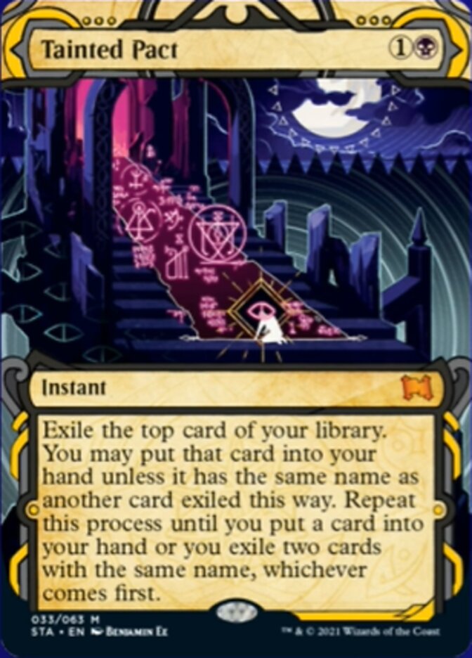 Tainted Pact (Foil Etched) [Strixhaven: Mystical Archive] | Shuffle n Cut Hobbies & Games