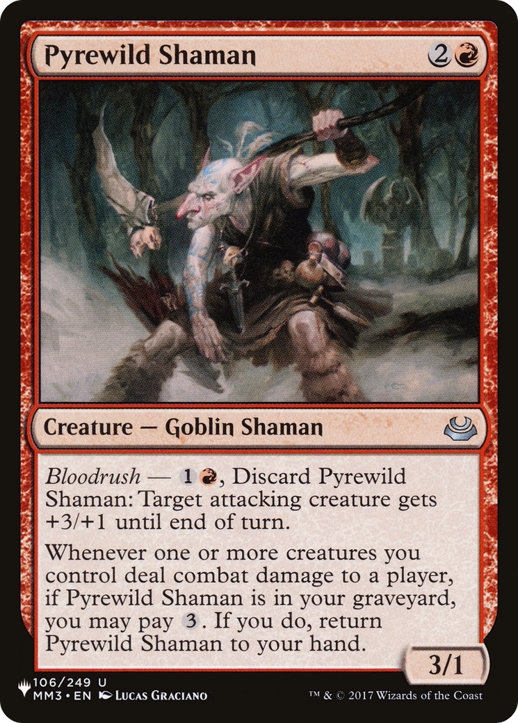 Pyrewild Shaman [The List] | Shuffle n Cut Hobbies & Games
