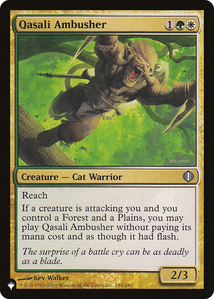 Qasali Ambusher [The List] | Shuffle n Cut Hobbies & Games