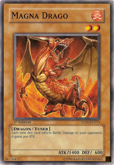 Magna Drago [5DS1-EN013] Common | Shuffle n Cut Hobbies & Games