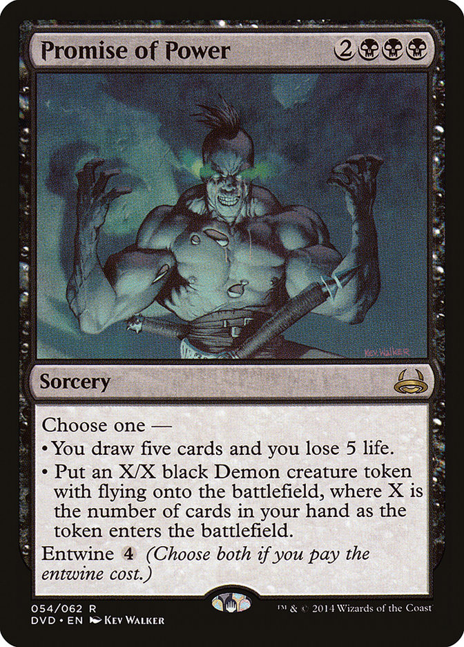 Promise of Power (Divine vs. Demonic) [Duel Decks Anthology] | Shuffle n Cut Hobbies & Games