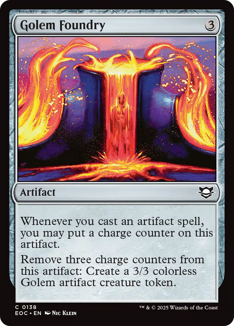 Golem Foundry [Edge of Eternities Commander] | Shuffle n Cut Hobbies & Games