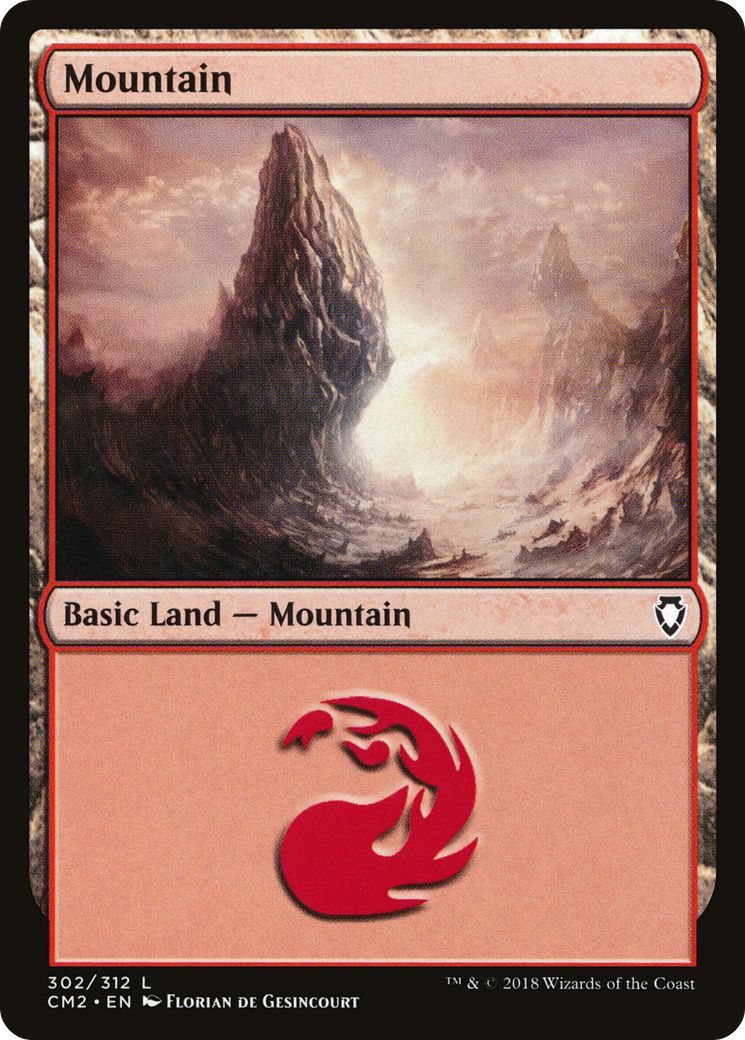 Mountain (302) [Commander Anthology Volume II] | Shuffle n Cut Hobbies & Games