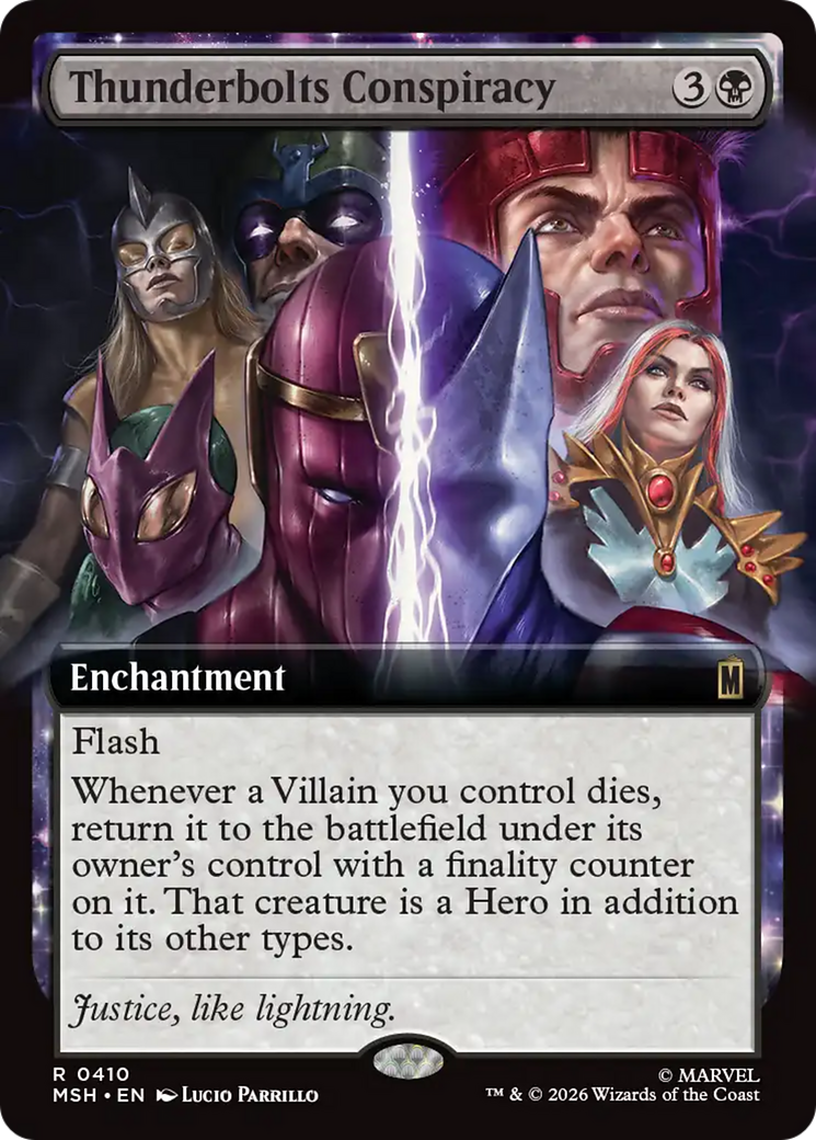 Thunderbolts Conspiracy (Extended Art) [Marvel Super Heroes] | Shuffle n Cut Hobbies & Games
