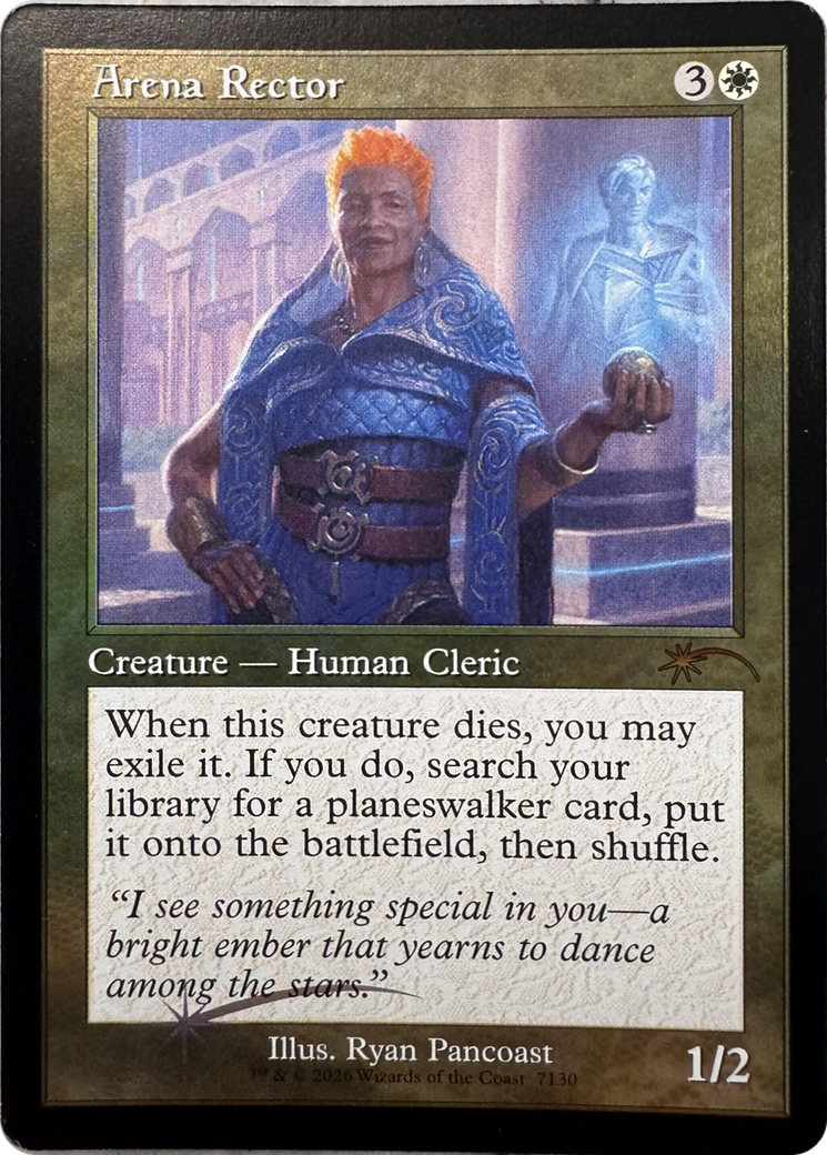 Arena Rector (Retro Frame) [Secret Lair Drop Series] | Shuffle n Cut Hobbies & Games