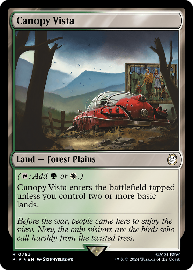 Canopy Vista (Surge Foil) [Fallout] | Shuffle n Cut Hobbies & Games