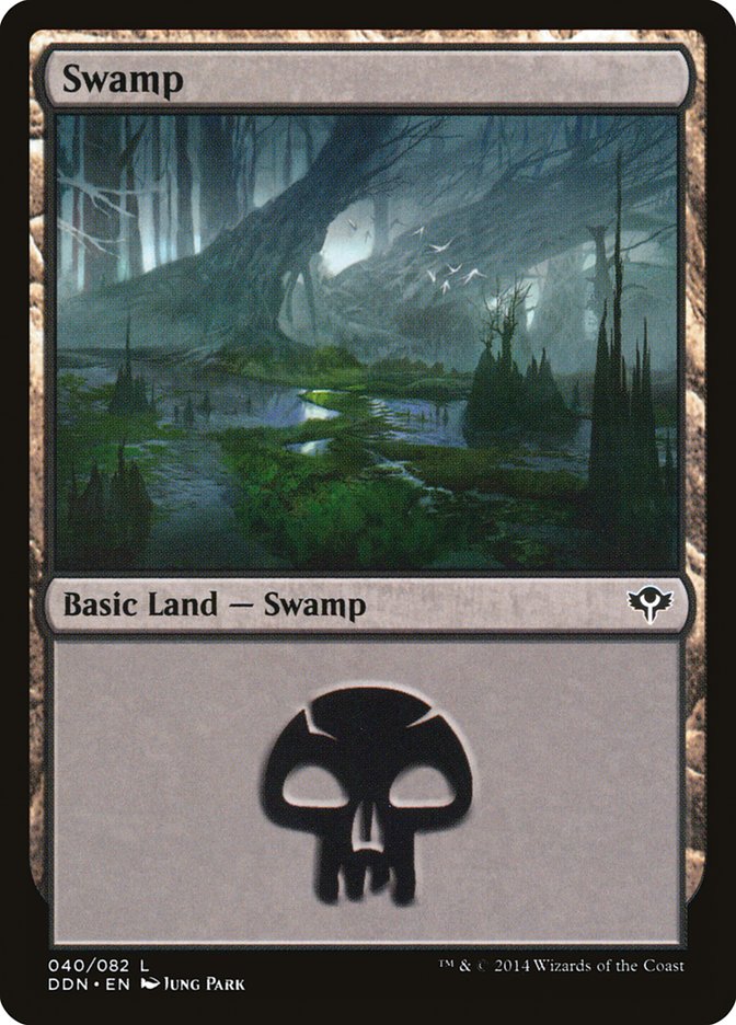Swamp (40) [Duel Decks: Speed vs. Cunning] | Shuffle n Cut Hobbies & Games